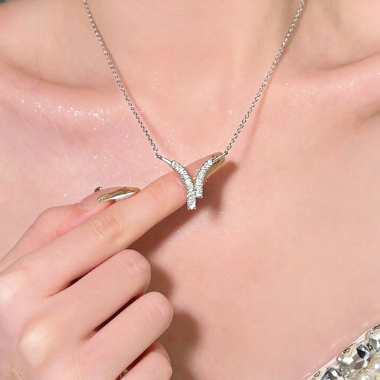 Simple 18k Gemstone Necklace