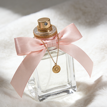 Vintage Sunburst Coin Pendant Necklace | Minimalist Layering Jewelry