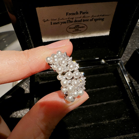 Austrian crystal open ring