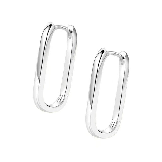 Paperclip earrings