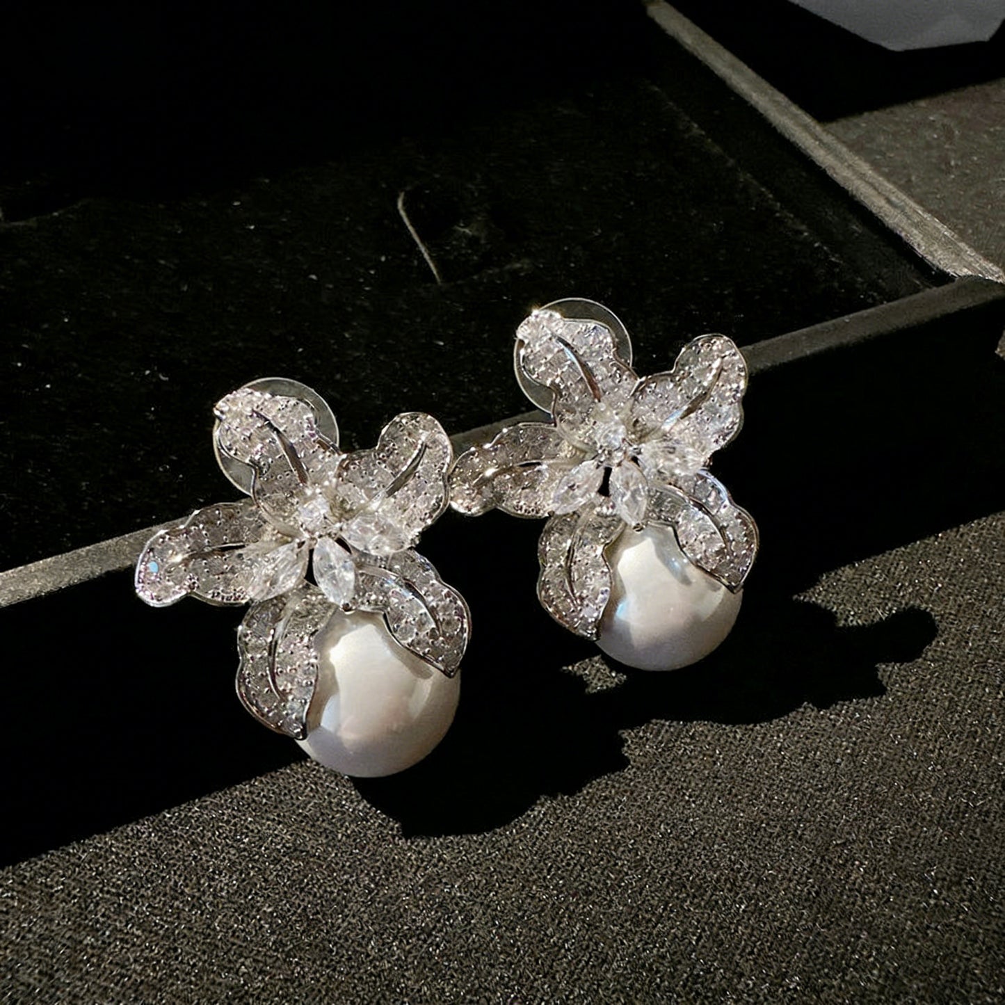 Starfish Freshwater Pearl Earrings